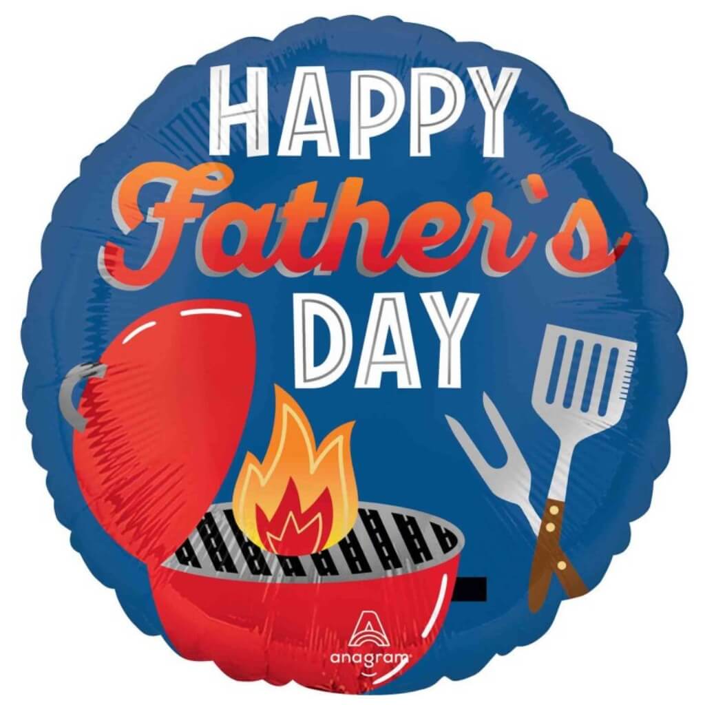 Happy Father's Day Grill-iant Foil Balloon 45cm party decorations