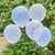 Hello Spring Pastel Printed Flower Balloons Cluster 5pk
