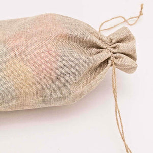 Eco friendly burlap drawstring gift bags