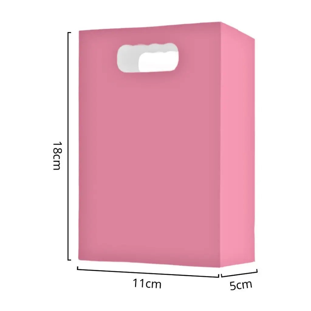 Bright pink party bags for Barbie-themed parties