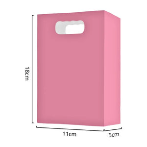 Bright pink party bags for Barbie-themed parties