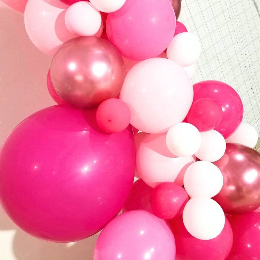 94PCS Rose Red Black Balloon Garland Arch Kit, Hot Pink Latex Balloons Party  Balloons for Birthday Wedding Baby Shower Engagement Graduation Party  Decorations - China Wedding Party and Birthday Party price