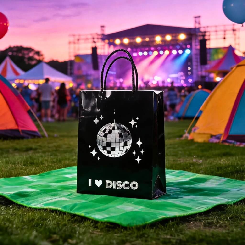 Disco theme party bags for birthdays and hens night