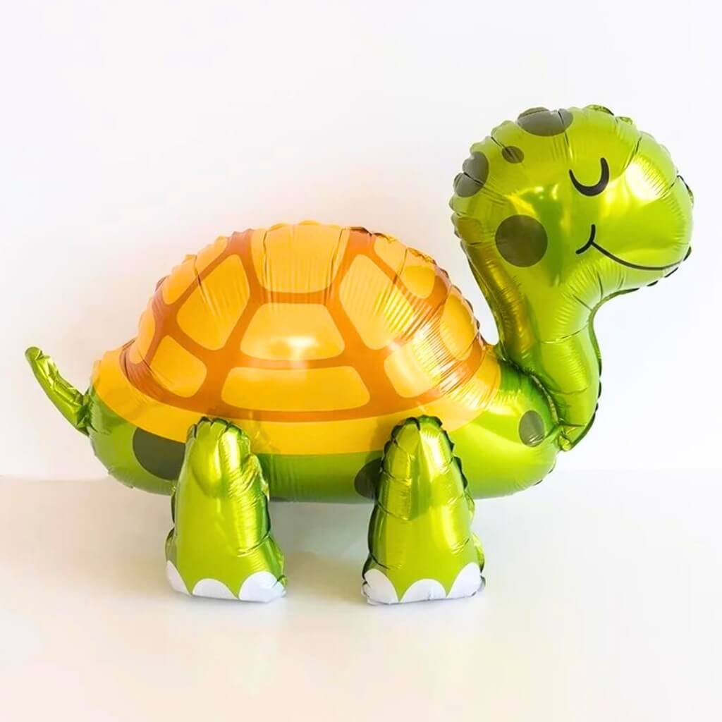 Turtle Color Balloon Jumbo 3D Freestanding Turtle Foil Balloon