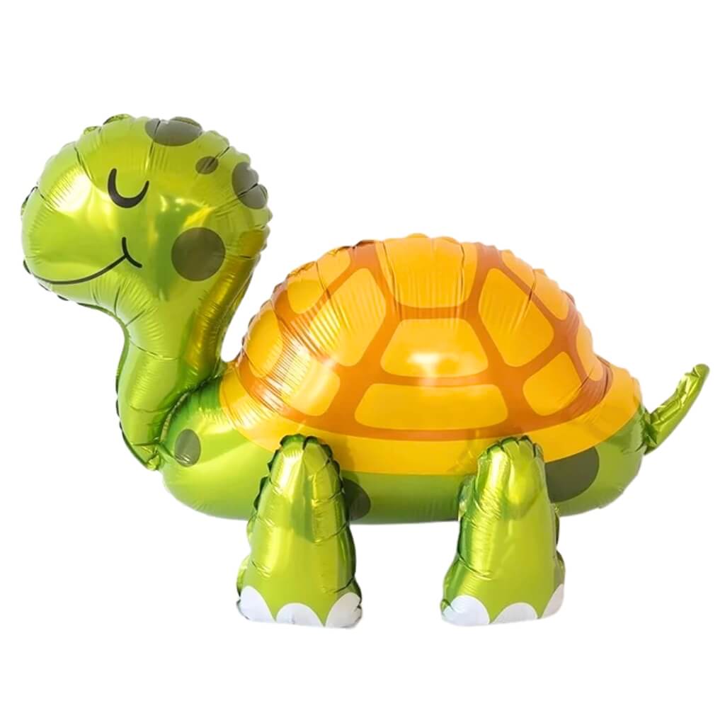 Jumbo 3D Freestanding Turtle Foil Balloon