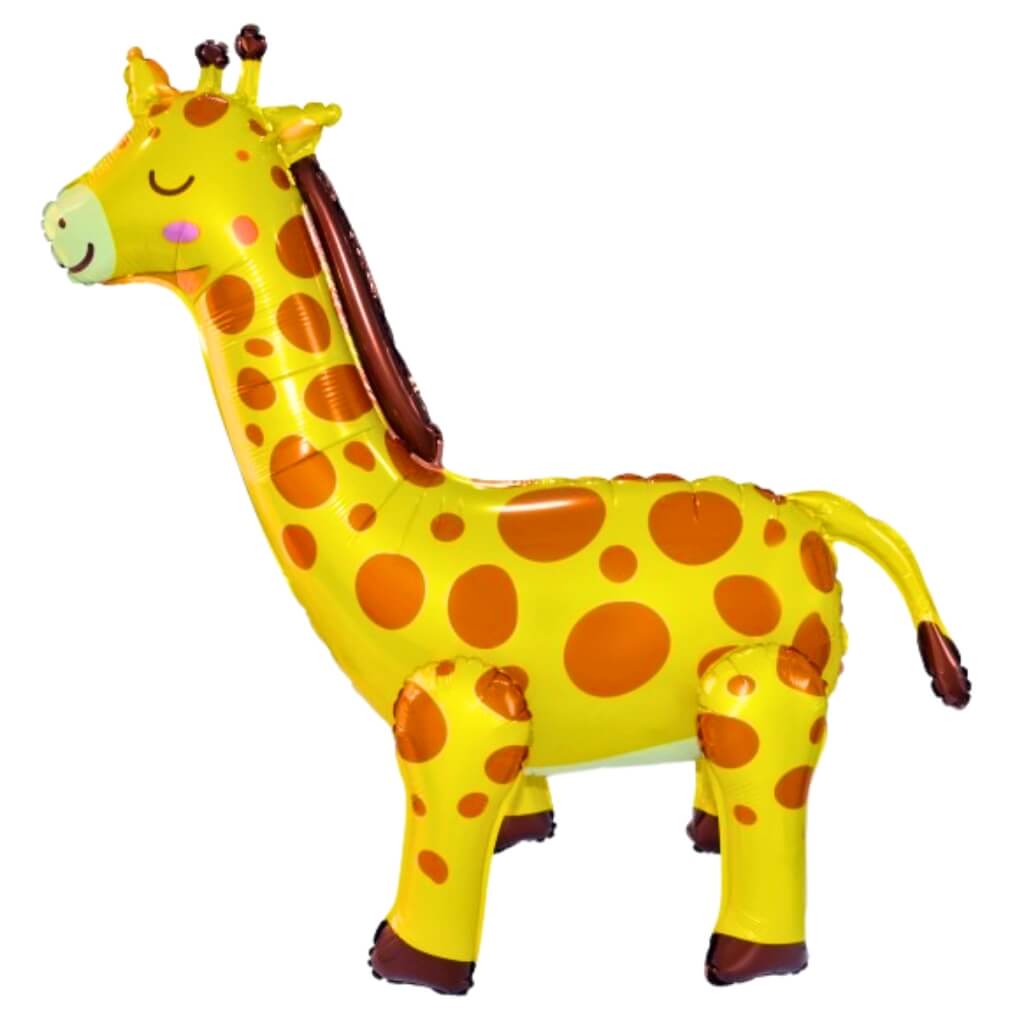 Jumbo 3D Freestanding Giraffe Foil Balloon