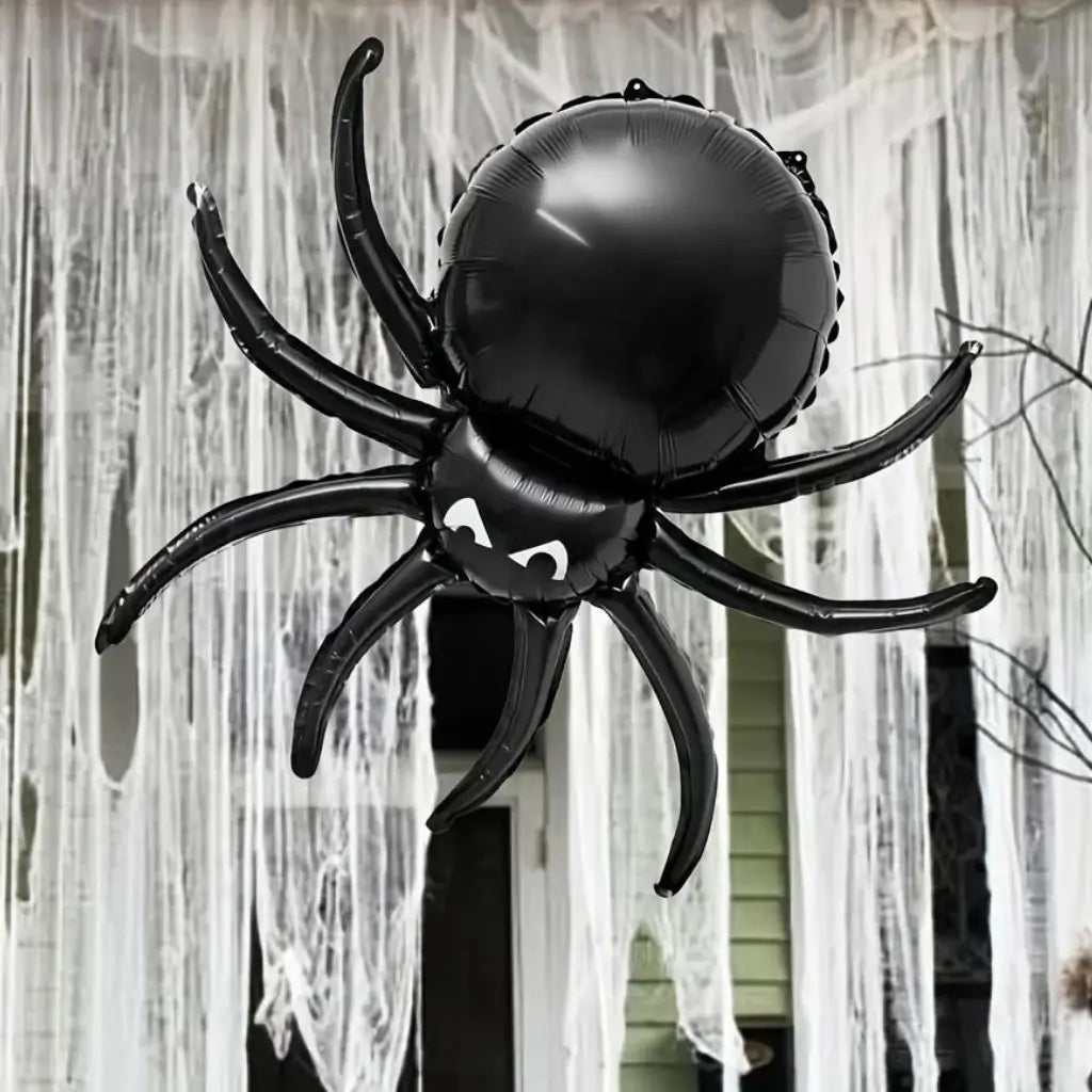 Jumbo Black Spider Foil Balloon