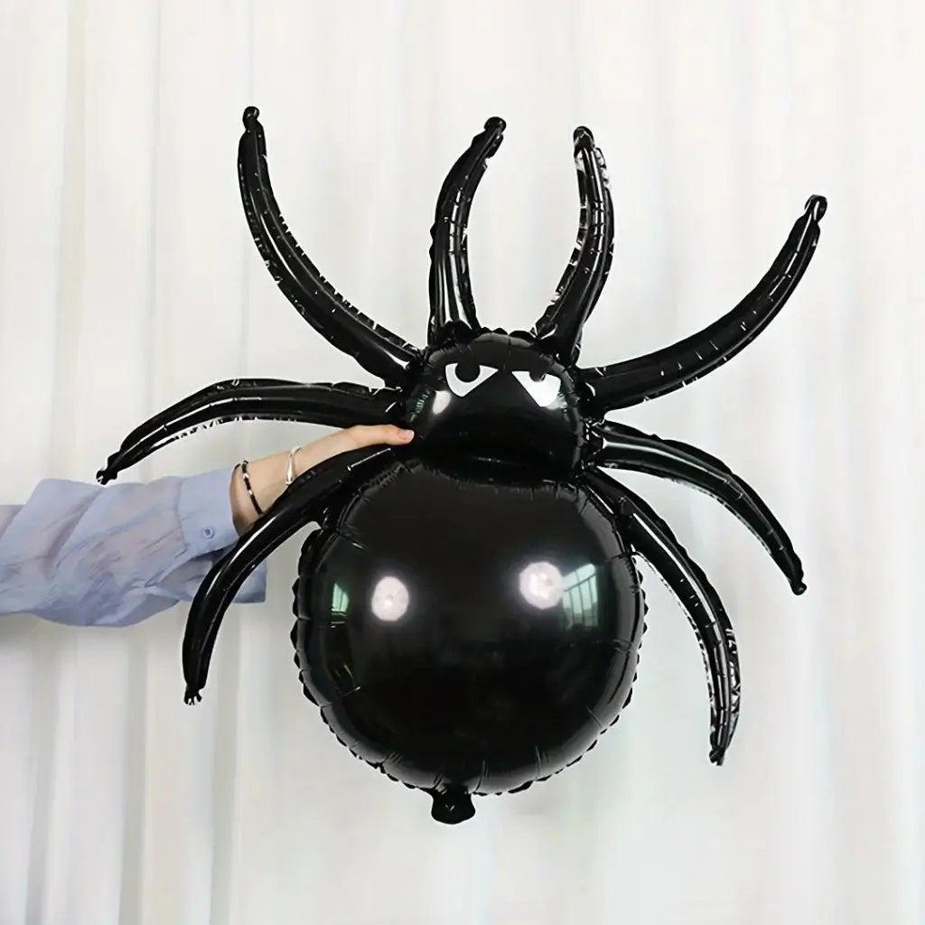 Jumbo Black Spider Foil Balloon