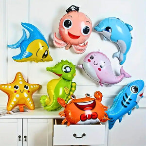 Jumbo Sea Life Ocean Animal Shaped Foil Balloon