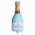 Jumbo Pastel Blue Celebration Champagne Bottle Foil Balloon