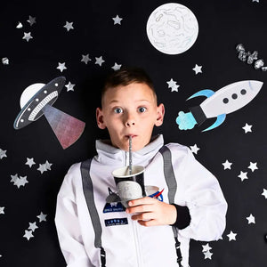 Interactive 3d planet blast off paper cups for little explorers