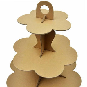 Kraft 3 Tier Cupcake Stand