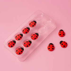 garden party edible ladybug cake decorations