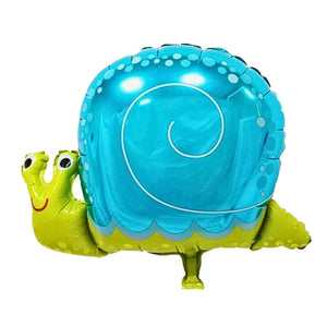 Large Smiling Snail Foil Balloon 60cm for insect garden party