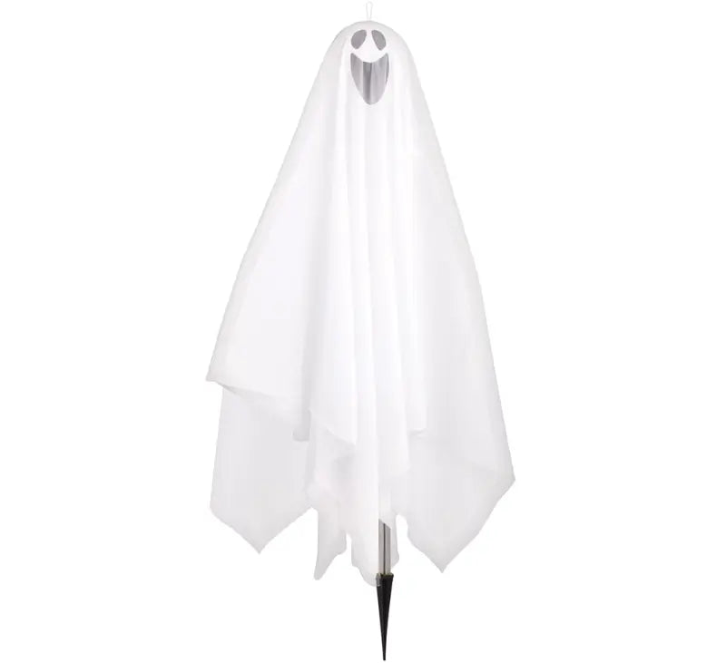 Large white Fabric Ghost with Stake halloween costumes for adults