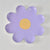 Lilac Daisy Paper Plates 17cm 10pk