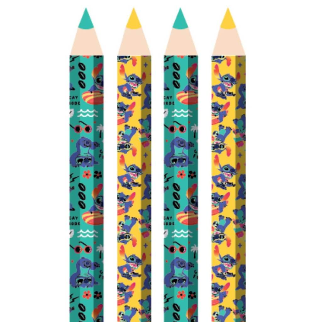 Pack of 8 Lilo & Stitch Chunky Pencil Favours