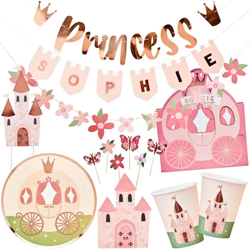 little princess birthday party decorations for girls