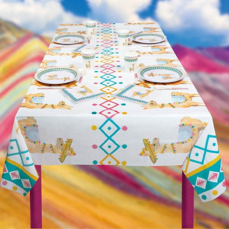 Alpacas Party Tablecloth