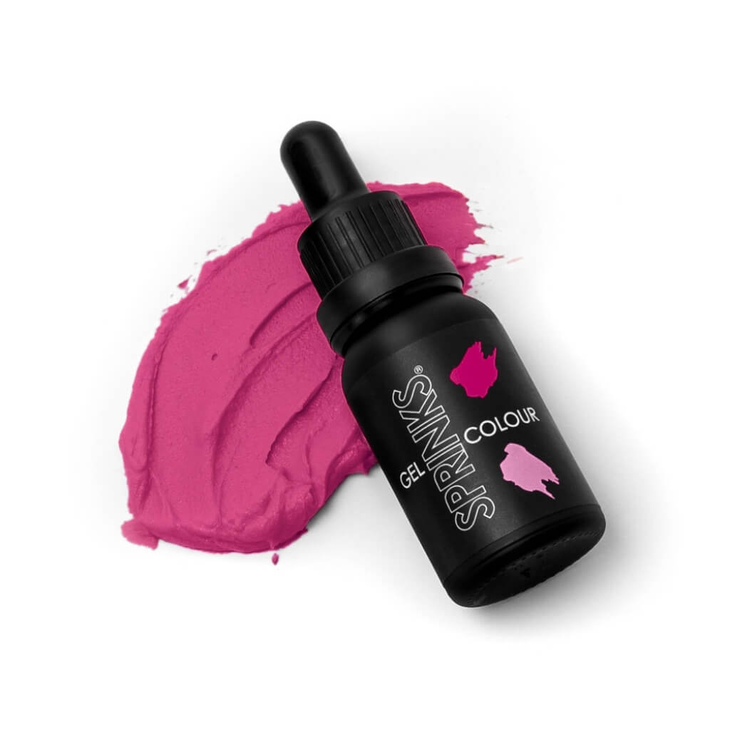 Sprinks magenta gel food colouring 15ml bottle