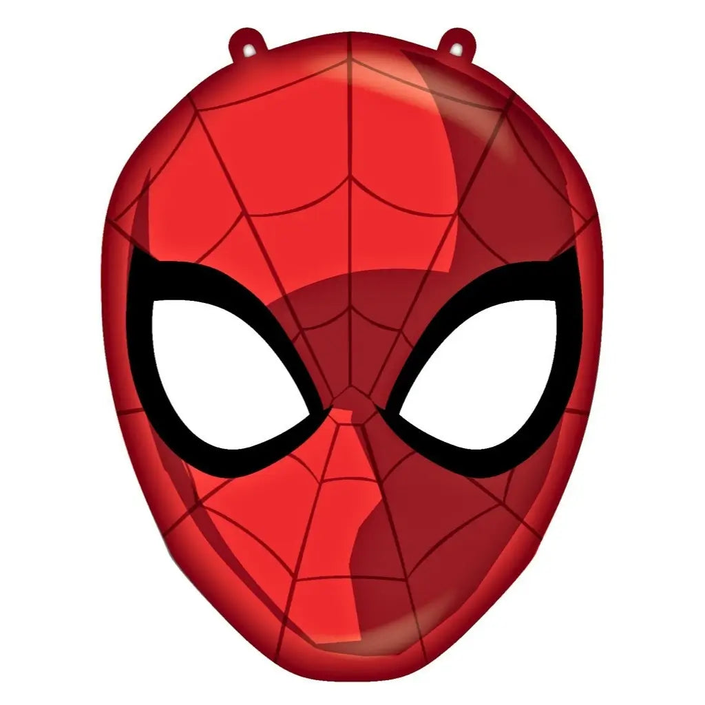 Marvel Spider-Man mask-shaped foil balloon measuring approximately 60cm