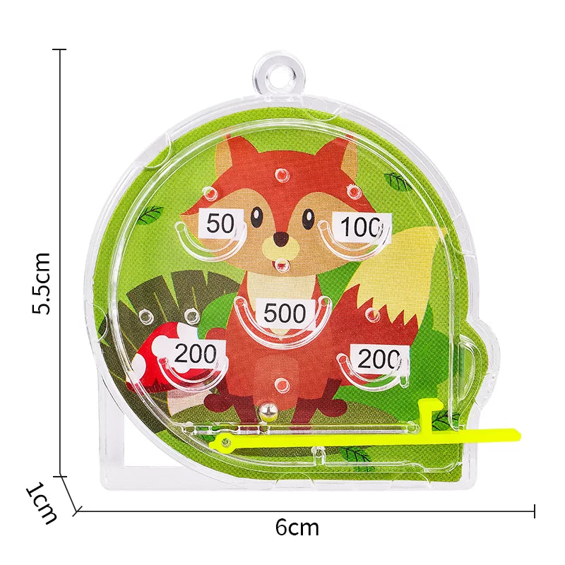 Jungle Animal Maze Games Favours 6pk