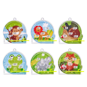 Jungle Animal Maze Games Favours 6pk