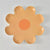 Mellow Apricot Daisy Paper Plates 17cm 10pk