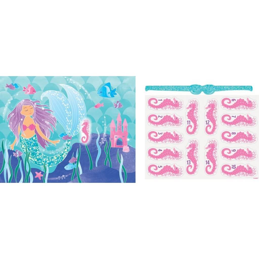 Mermaid Blindfold Party Game