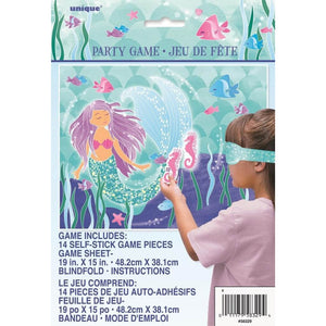 Mermaid Blindfold Party Game