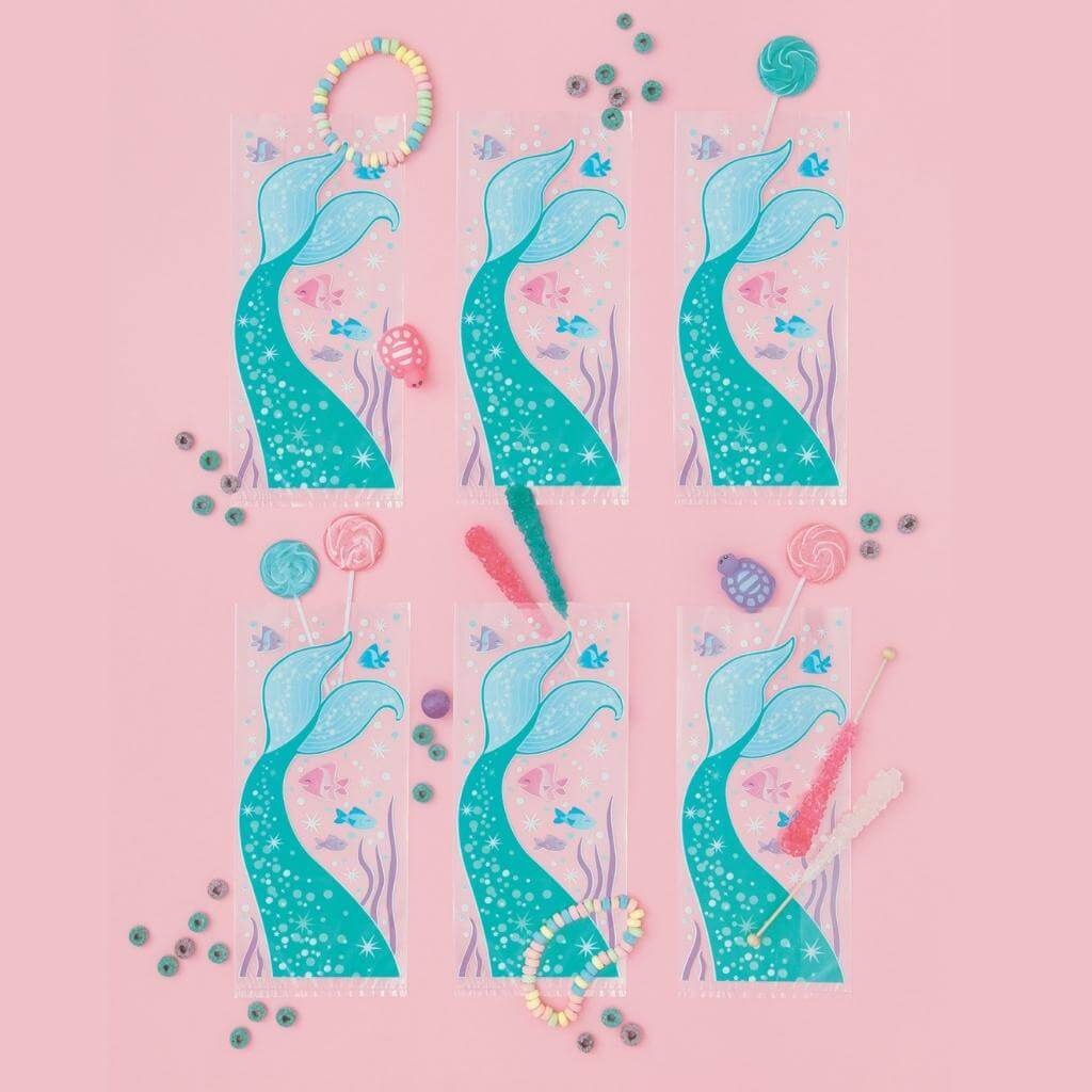 Mermaid Cello Party gift  Bags 20pk