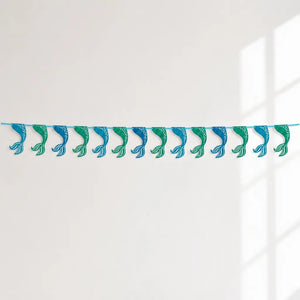 Mermaid Tail Glitter Garland 2.74m