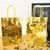 Metallic Gold Foil Paper Gift Bags 4pk