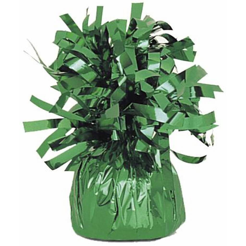 Small Foil Balloon Weight - Metallic Green
