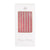 Metallic Red Taper Candle 6 Pack