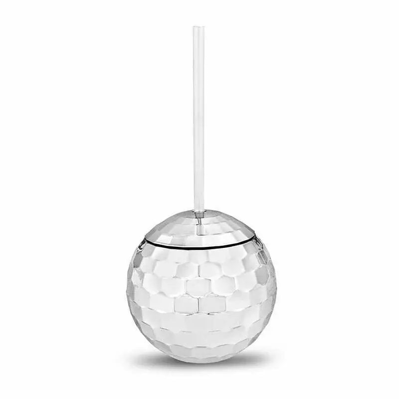 Silver Disco Ball Cocktail Cup