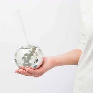 Silver Disco Ball Cocktail Cup