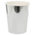 Metallic Silver Paper Cups 260ml 10pk