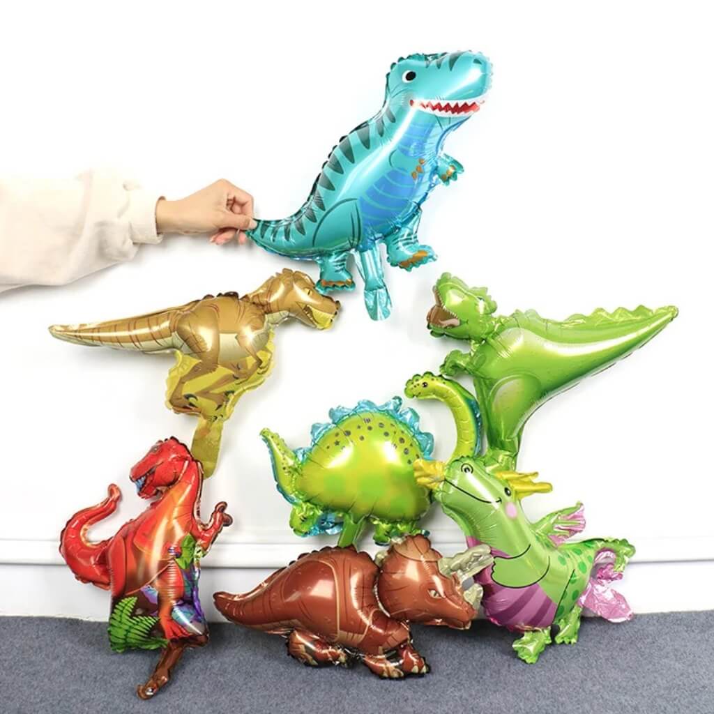 Mini Dinosaur Foil Balloon