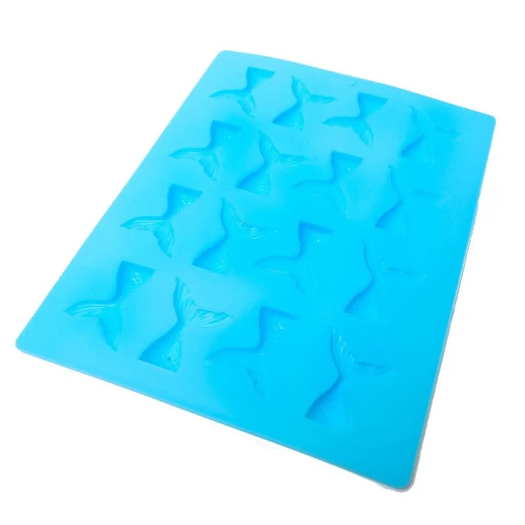 Mini mermaid tail silicone mould for chocolate and fondant