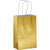 Mini Gold Paper Treat Bag with Handles