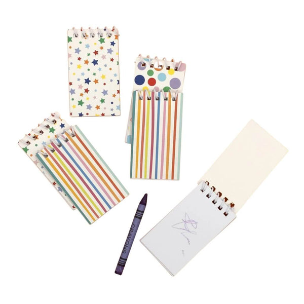 Mini Spiral Notepads 6pk