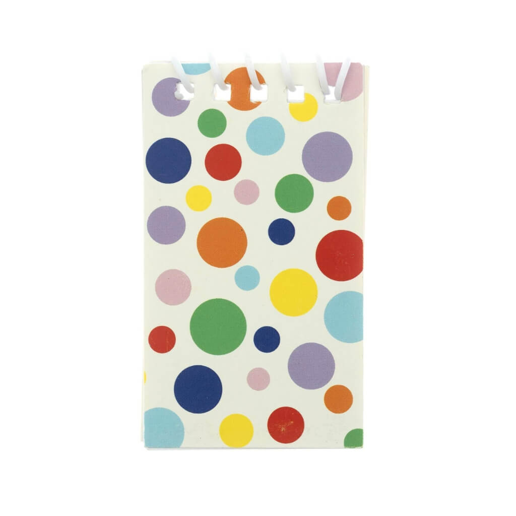 Pack of 6 Mini Spiral Notepads/ Notebooks - Birthday Party Favours for Kids