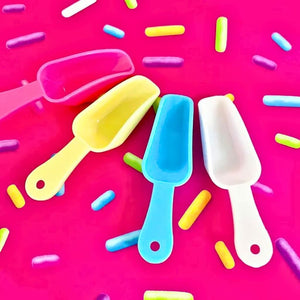 Sprinkle scoop set of 4 colourful scoops