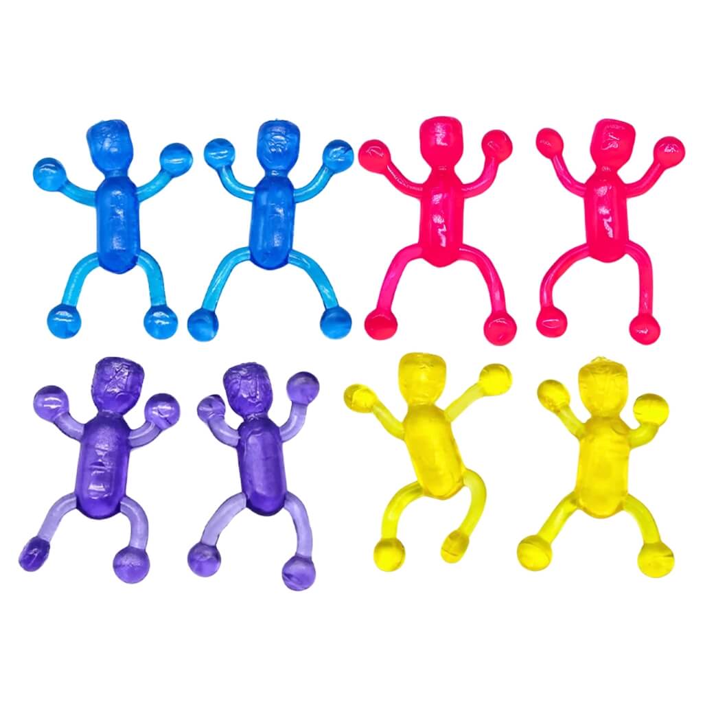 Mini Sticky Wall Climbers 8pk