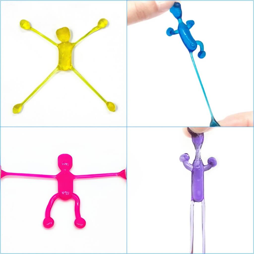 Mini Sticky Wall Climbers 8pk