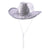 Mirror Sequins Cowboy Hat