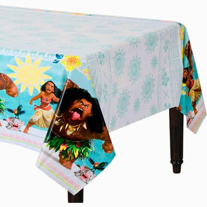 Rectangular Moana Plastic Tablecover