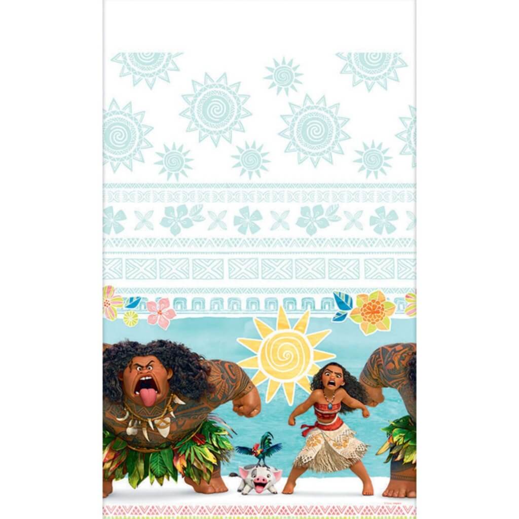 Rectangular Moana Plastic Tablecover