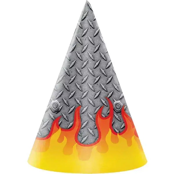 Monster Truck Rally Party Hats 8pk for kids